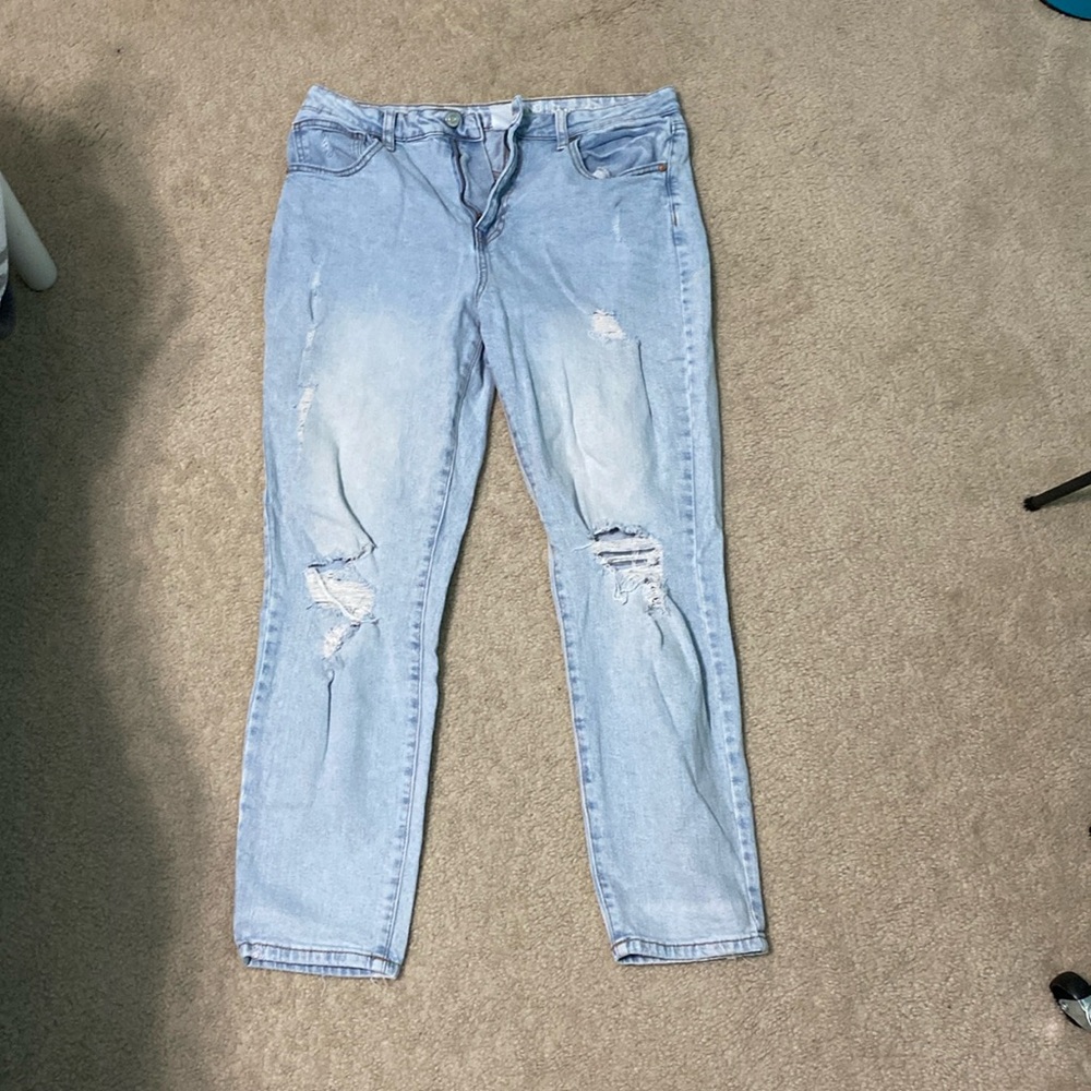 Boyfriend Blue Jeans